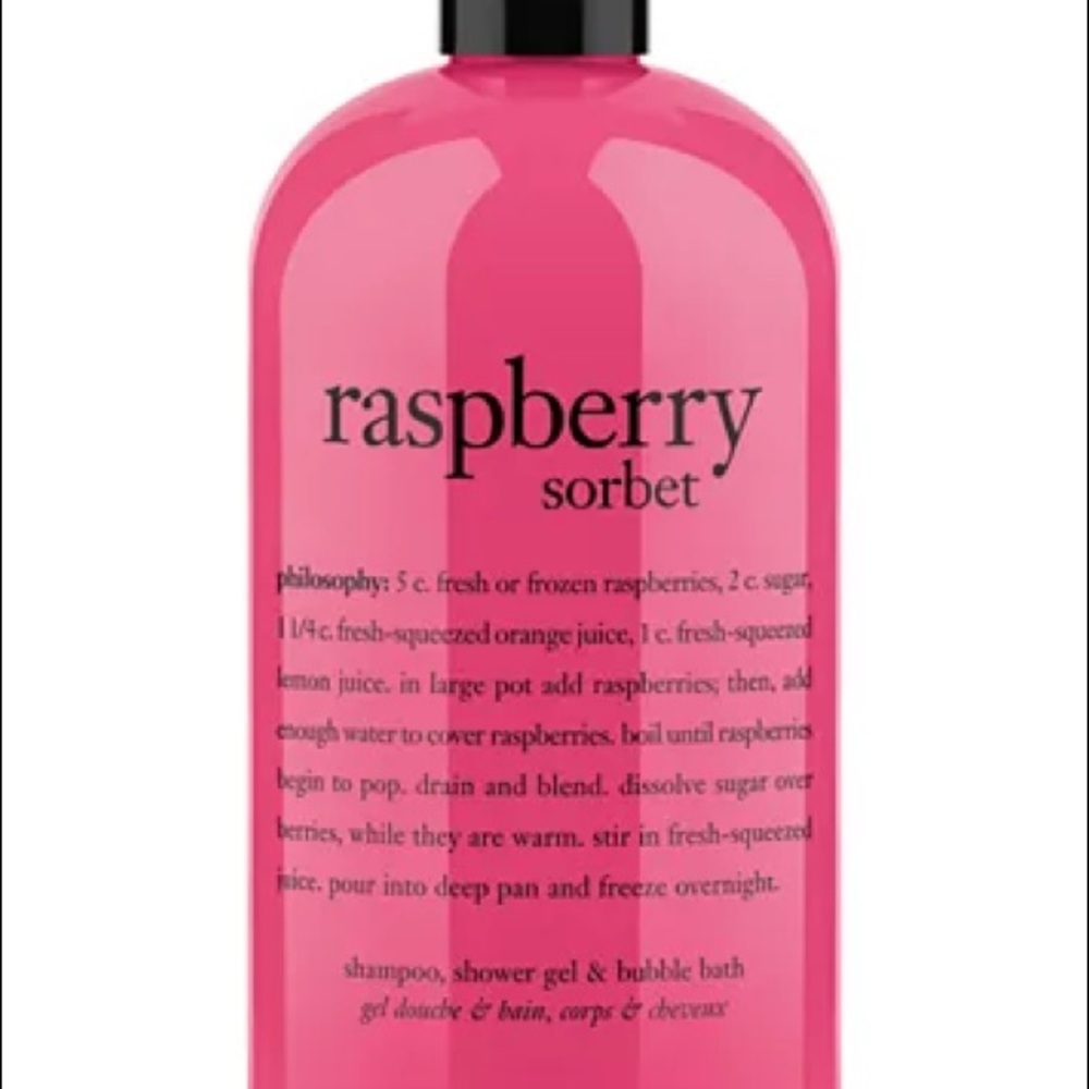 Philosophy raspberry sorbet shower gel 16 oz